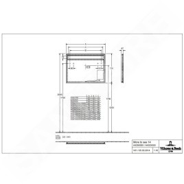 Villeroy & Boch More To See 14 - Miroir avec éclairage LED, 37x75 cm A4293700
