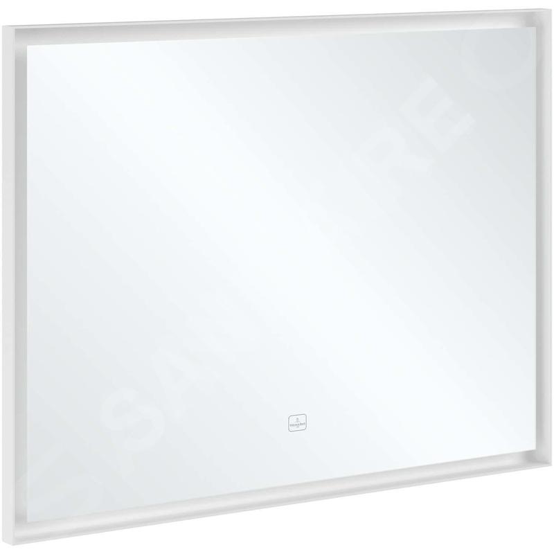 Villeroy & Boch Subway 3.0 - Miroir avec cadre et éclairage LED, 100x75 mm, capteur tactile A4631000 Villeroy & Boch Subway 3.0 - Miroir avec cadre et éclairage LED, 100x75 mm, capteur tactile A4631000