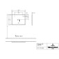 Villeroy & Boch Subway 3.0 - Miroir avec cadre et éclairage LED, 100x75 mm, capteur tactile A4631000 Villeroy & Boch Subway 3.0 - Miroir avec cadre et éclairage LED, 100x75 mm, capteur tactile A4631000