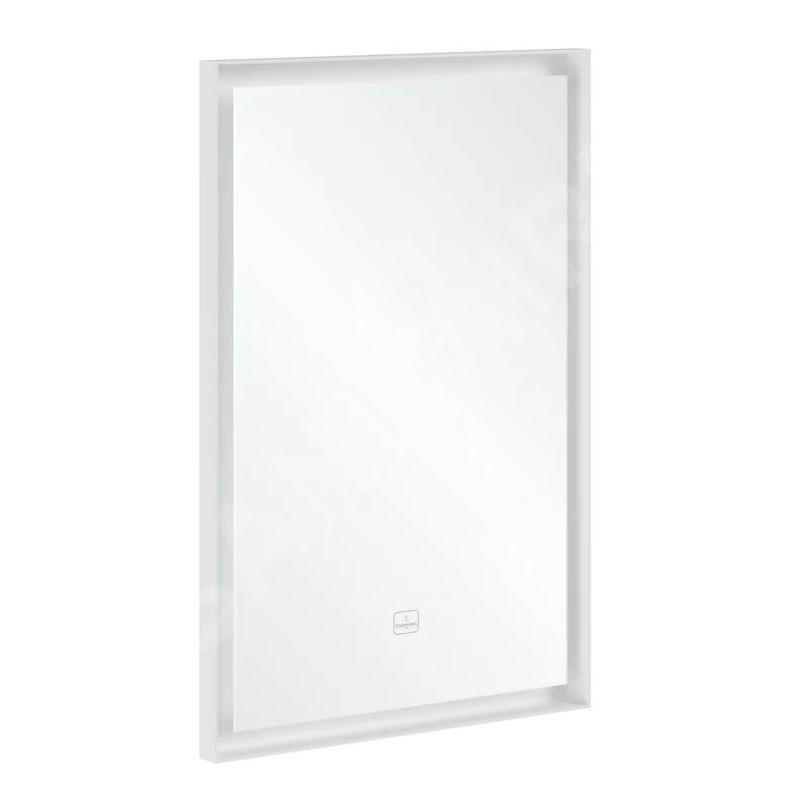 Villeroy & Boch Subway 3.0 - Miroir avec cadre et éclairage LED, 50x75 mm, capteur tactile A4635000 Villeroy & Boch Subway 3.0 - Miroir avec cadre et éclairage LED, 50x75 mm, capteur tactile A4635000