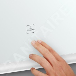 Villeroy & Boch Subway 3.0 - Miroir avec cadre et éclairage LED, 50x75 mm, capteur tactile A4635000