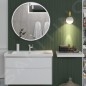 Villeroy & Boch Subway 3.0 - Miroir avec cadre et éclairage LED, diamètre 91 cm, capteur tactile A4649100 Villeroy & Boch Subway 3.0 - Miroir avec cadre et éclairage LED, diamètre 91 cm, capteur tactile A4649100