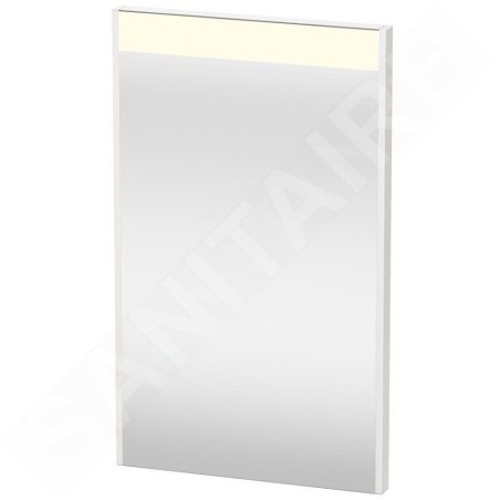 Duravit Brioso - Miroir avec éclairage LED 700x420x45 mm, blanc brillant BR7000022220000