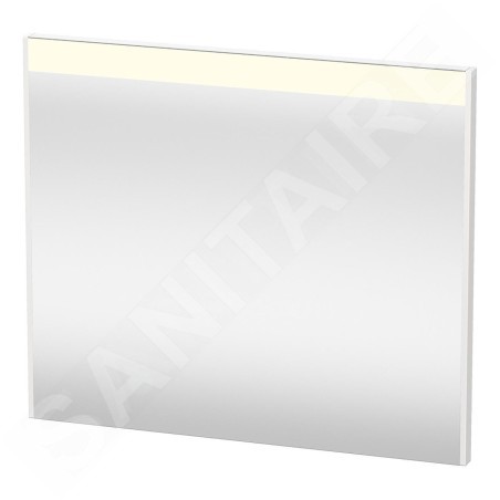 Duravit Brioso - Miroir avec éclairage LED 700x820x45 mm, blanc brillant BR7002022220000