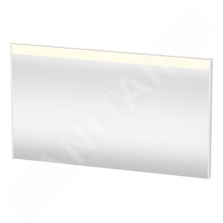 Duravit Brioso - Miroir avec éclairage LED 700x1220x45 mm, blanc brillant BR7004022220000