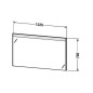 Duravit Brioso - Miroir avec éclairage LED 700x1220x45 mm, blanc brillant BR7004022220000 Duravit Brioso - Miroir avec éclairage LED 700x1220x45 mm, blanc brillant BR7004022220000