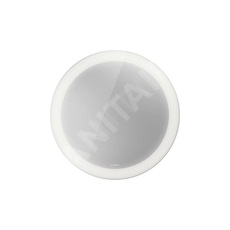 Duravit Happy D.2 Plus - Miroir, diamètre 700 mm, avec un éclairage LED HP7480S00000000 Duravit Happy D.2 Plus - Miroir, diamètre 700 mm, avec un éclairage LED HP7480S00000000