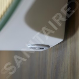 Duravit Happy D.2 Plus - Miroir, diamètre 700 mm, avec un éclairage LED HP7480S00000000
