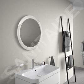 Duravit Happy D.2 Plus - Miroir, diamètre 700 mm, avec un éclairage LED HP7480S00000000