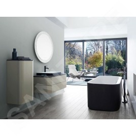 Duravit Happy D.2 Plus - Miroir, diamètre 700 mm, avec éclairage et chauffage LED HP7485G00000000