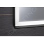 Sapho Sort LED - Mirroir avec éclairage LED, 470x700 mm, noir mat ST047 Sapho Sort LED - Mirroir avec éclairage LED, 470x700 mm, noir mat ST047
