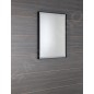 Sapho Sort LED - Mirroir avec éclairage LED, 470x700 mm, noir mat ST047 Sapho Sort LED - Mirroir avec éclairage LED, 470x700 mm, noir mat ST047