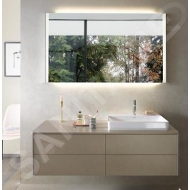 Duravit XSquare - Miroir 1000x800 mm, avec éclairage et chauffage LED XS7013000000000