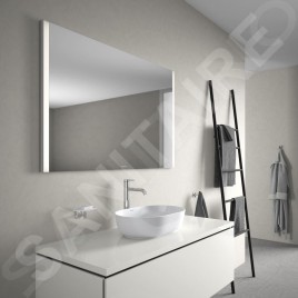 Duravit XSquare - Miroir 1200x800 mm, avec éclairage LED et chauffage XS7014000000000