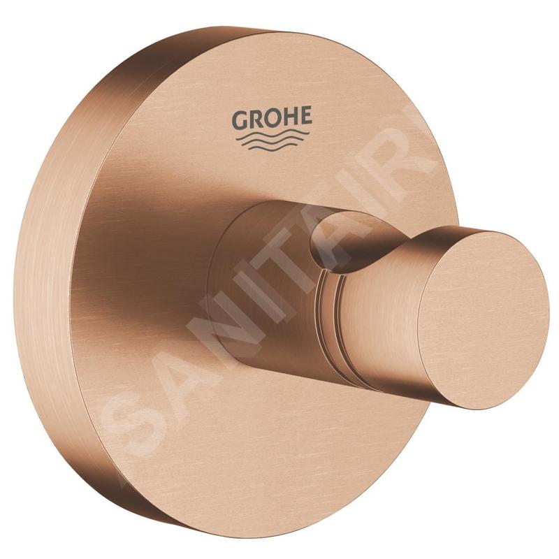 Grohe Essentials - Patère pour peignoir, Warme Sunset brossé 40364DL1