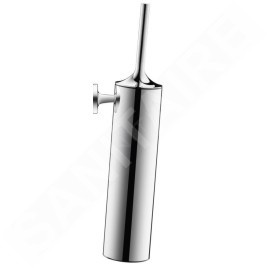 Duravit Starck T - Brosse de toilette avec support, chrome 0099461000