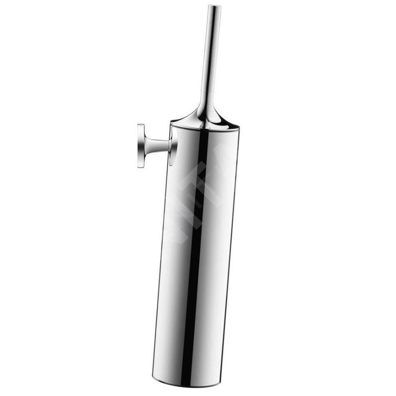 Duravit Starck T - Brosse de toilette avec support, chrome 0099461000