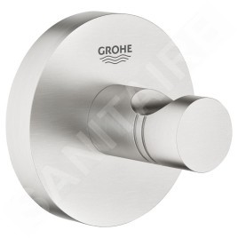 Grohe Essentials - Crochet pour peignoire, supersteel 40364DC1