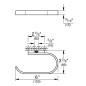Grohe Selection - Porte-rouleaux WC, supersteel 41068DC0