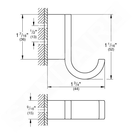 Grohe Selection - Crochet, supersteel 41039DC0