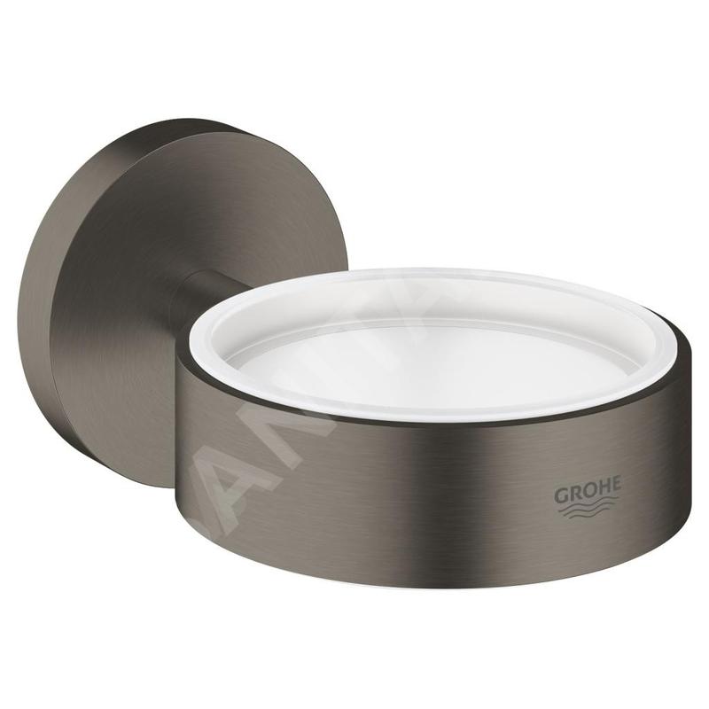 Grohe Essentials - Porte-verre/savon, Hard Graphite brossé 40369AL1