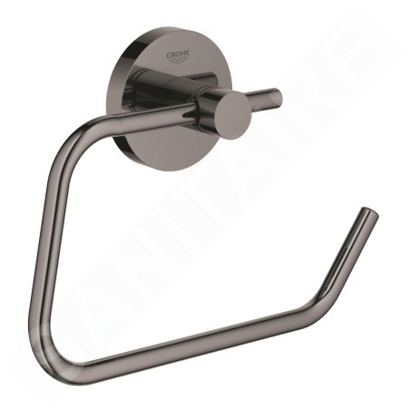 Grohe Essentials - Porte papier toilette, graphite foncé brossé 40689AL1