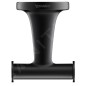 Duravit Starck T - Crochet double, noir mat 0099304600