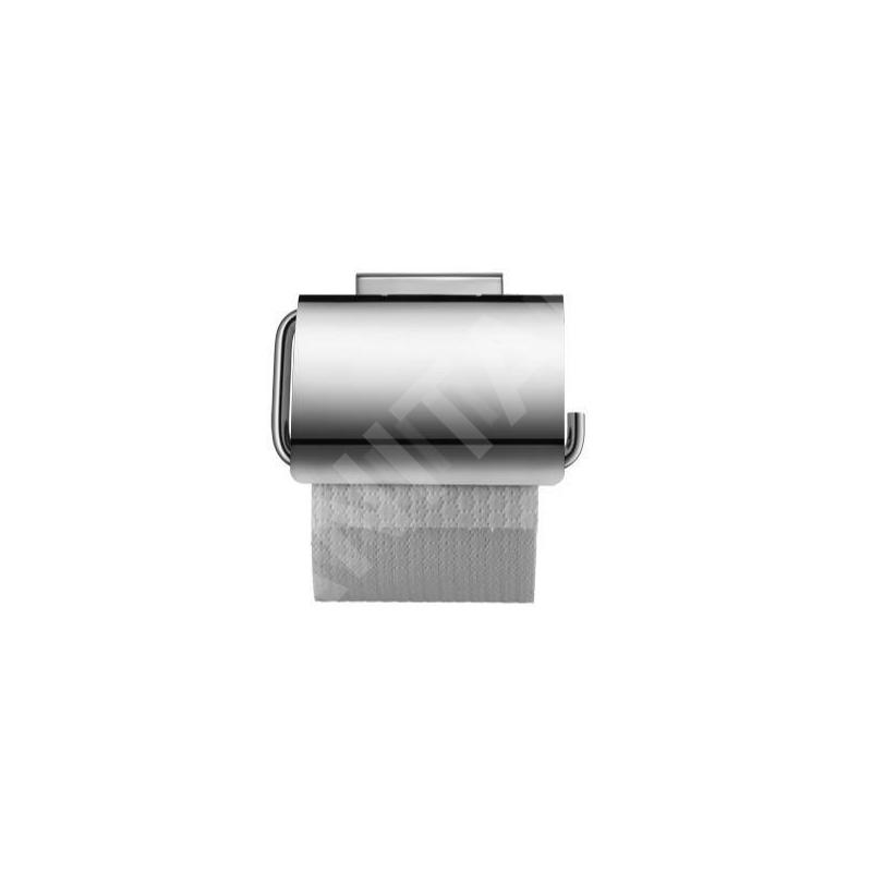 Duravit Karree - Porte-rouleaux avec couvercle, chrome 0099551000