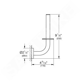 Grohe Essentials - Porte-rouleaux WC, Warm Sunset brossé 40385DL1