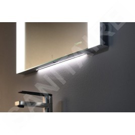 Sapho Miroirs - Miroir Durango 1000x700 mm, avec éclairage LED et capteur sans contact DG100