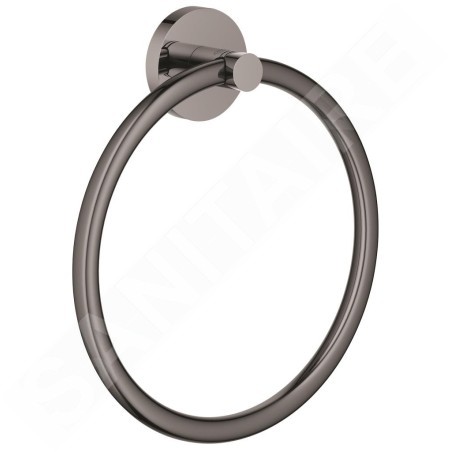 Grohe Essentials - Porte-serviette, graphite foncé brossé 40365AL1