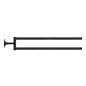 Duravit Starck T - Porte-serviettes double, rotatif, longueur 465 mm, noir mat 0099414600