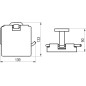 Ravak Chrome - Porte-papier toilette, chrome X07P191 Ravak Chrome - Porte-papier toilette, chrome X07P191