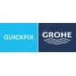 Grohe QuickFix Start Cube - Poignée, longueur 50 mm, supersteel 41095DC0