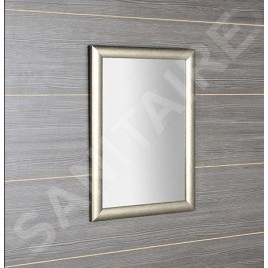Sapho Miroirs - Miroir Valeria dans un cadre 580x780 mm, platine NL393
