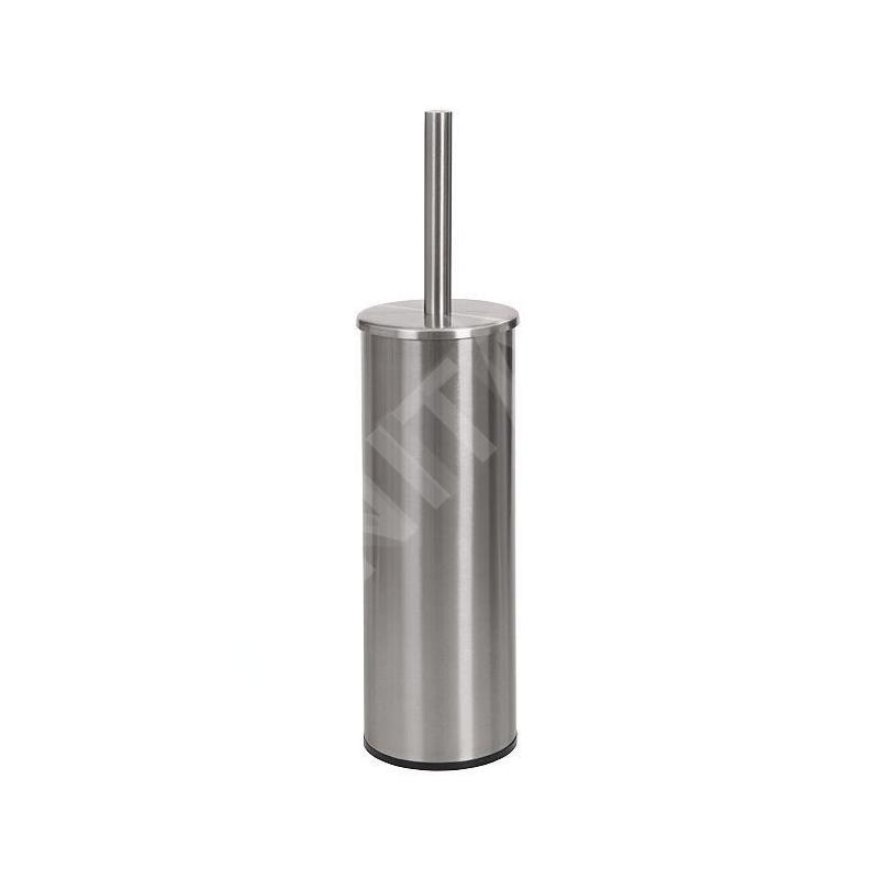 Sanela Accessoires en inox - Balayette de toilette avec support, surface mate SLZN 19X