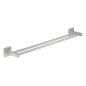 Grohe QuickFix Start Cube - Porte-serviettes double, supersteel 41104DC0