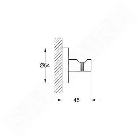 Grohe QuickFix Start - Crochet, supersteel 41173DC0