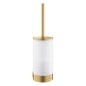 Grohe Selection - Brosse de toilette avec support mural, verre/Cool Sunrise brossé 41076GN0