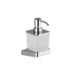 Ravak 10° - Distributeur de savon liquide avec support, chrome / verre X07P323