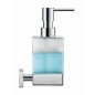 Duravit Karree - Distributeur de savon avec support, chrome/verre dépoli 0099541000