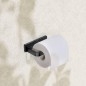 Steinberg 450 - Porte-papier toilette, noir mat 450 2800 S