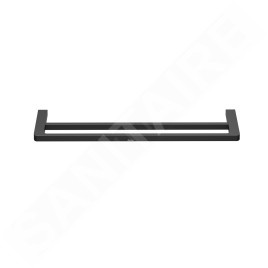 Ravak 10° - Porte-serviettes double, 630 mm, noir X07P562