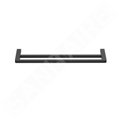 Ravak 10° - Porte-serviettes double, 630 mm, noir X07P562