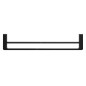 Ravak 10° - Porte-serviettes double, 630 mm, noir X07P562