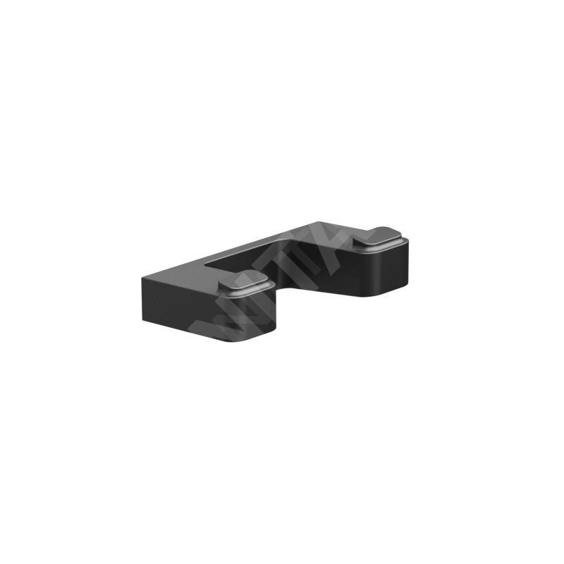 Ravak 10° - Crochet double, noir X07P554