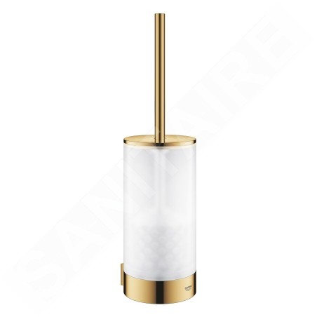 Grohe Selection - Brosse de toilette avec support mural, verre/Cool Sunrise 41076GL0