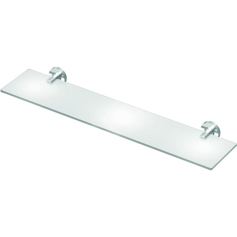 Ideal Standard IOM - Tablette en verre 520 x 138 x 48 mm, verre satiné, chrome A9124AA