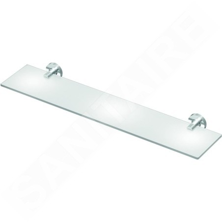 Ideal Standard IOM - Tablette en verre 520 x 138 x 48 mm, verre satiné, chrome A9124AA