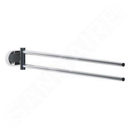Ravak Chrome - Porte-serviettes rotatif CR 340.00 double, chrome X07P319